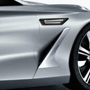 Shark Gill Simulated Outlets Side Vents Stickers Air Outlet Car Stickers