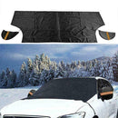 Magnetic Car Half Windshield Snow Winter Wind Protector Magnetic Car Shield New