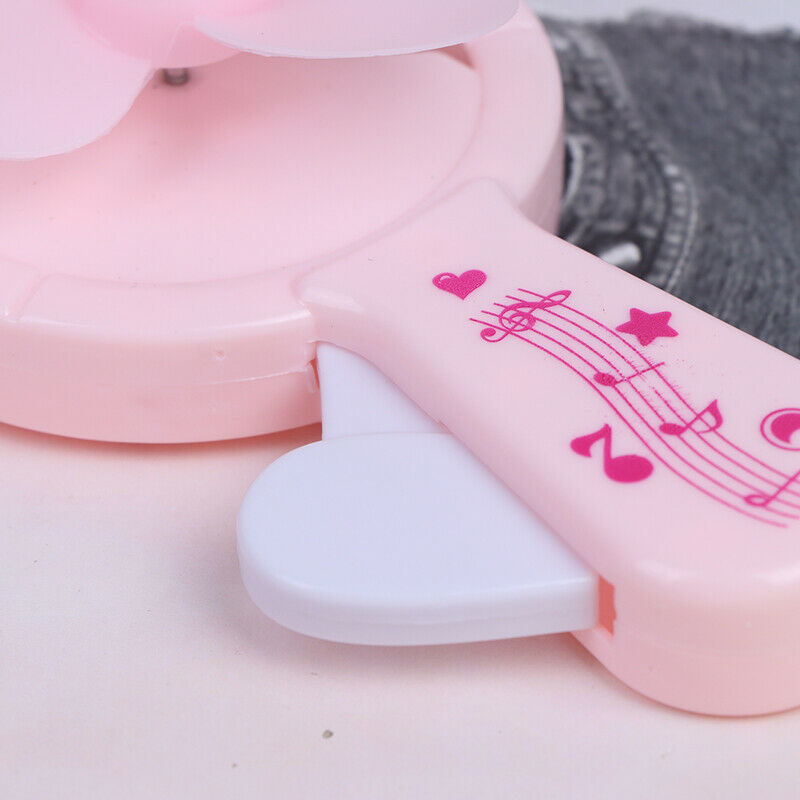 1pc Interesting Hand Pressure Cooling Mini Fan Candy Color Cute Kids Toys GiftME