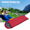 Outdoor Camping Ultralight Warm Sleeping Bag for Travel Hiking (Red) A