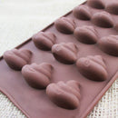 Poop Face Silicone Mold For Cake Chocoloate Candy Biscuit Ice Tray Mould #