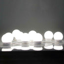 LED Mirror Makeup Light Bulb Dimmable Table Cosmetic Wall Lamp (10 Strings) SN9F