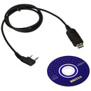 Usb Programming Cable For Two Way Radio Uv-5R,Bf-888S,Bf-F8+Uv-3R+With Driv V5X7