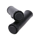 2pcs Bicycle Foam Grips MTB Bicycle Grip Anti-Slip Leather+Sponge Handlebar