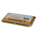 Car parking card holder with number charge high-speed IC card clip