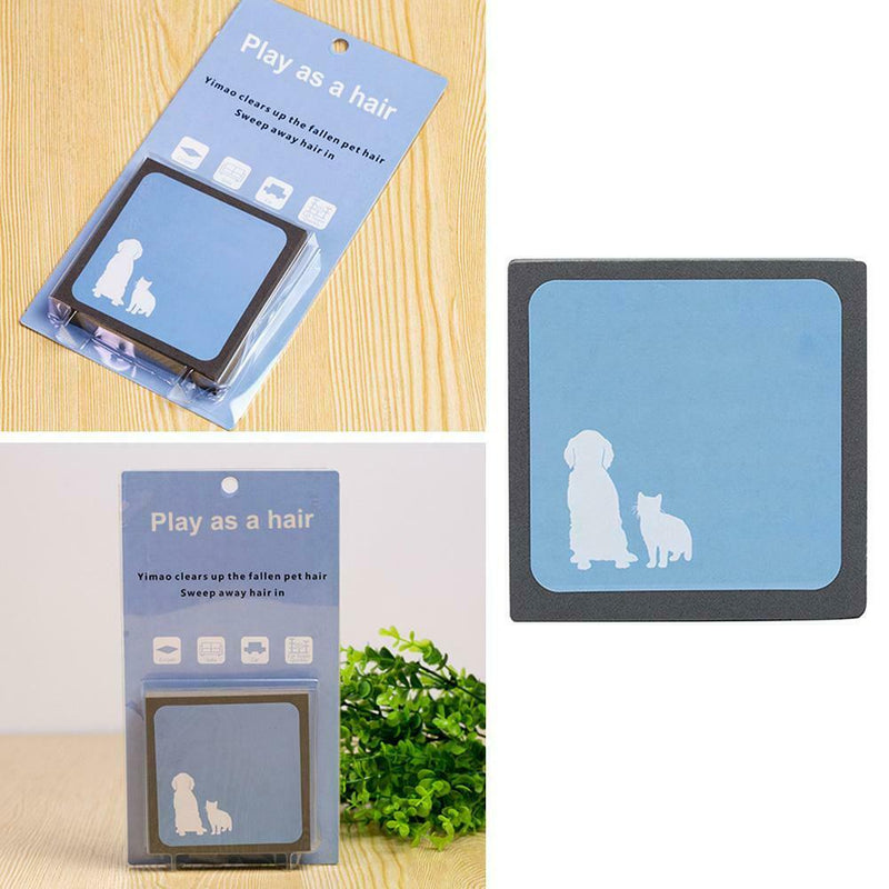 Pet Hair Cleaner Dog Cat Reusable Brush Household Dust Wiper Remover(Random A