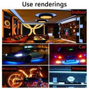 2835 RGB LED Flexible Strip Lights Dimmable USB Waterproof LED Light Strip S Hn