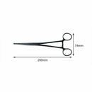 20CM Stainless Steel Hemostatic Straight Toothed Surgical Dental Forceps EFL