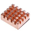 3Pcs/set Raspberry Pi 4B Copper Cooling Pad Heatsink Radiator Cooling K JR