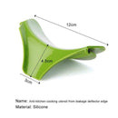 Anti-spill Silicone Slip on Pour Soup for Pots Pans & Jars Home Kitchen Gadgets