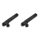 2pcs Knurling Tool Kit Knurled Rod & 2 Slant Teeth Knurl Wheels For Metal Lathe