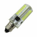 Dimming LED Corn Bulb Mini Silicone lamp 72 Leds SMD 4014 E11 220V 200V-240