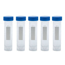 5 Pieces 50ml Plastic Transparent Centrifuge tube with scale Plastic test t V2P3
