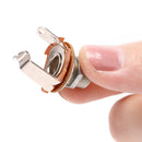 1Pc 6.35mm 2-Conductor Mono Chassis Guitar Jack Input Output Guitar Accessories