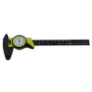 New Fractional Dial 6" Inch 150mm Carbon Fiber Vernier Caliper Micrometer 4 Way