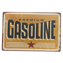 Metal Tin Sign Poster Plaque Cafe DIY Plate Man Cave Wall Decor -GASOLINE