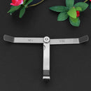 100mm 16Blades Offset Dual Reading Combination Stainless Steel Feeler Gauge