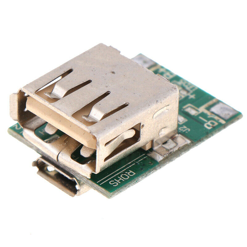Micro USB 5V 1A Lithium Li-ion 18650 Battery Charger Module Board DIY Power% Gw