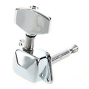 3 Pairs Semiclosed Guitar String Tuning Pegs Tuners Machine Heads 3L + 3R
