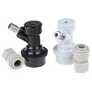 Threaded Ball Lock Disconnect & 3/8" Connector for Beer J â„–[