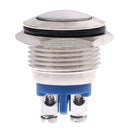 1Pc 16mm waterproof momentary metal push button switch round switc Gw