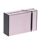 Aluminum plastic Cigar Cigarette Box Holder Pocket Storage Hard Case
