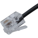 Replacement RJ9 4P4C Plug Coiled Stretchy Telephone Handsets Cable Line Bla R3P1
