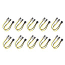 10pcs 8pin to 2 x PCIe 8 (6+2) pin Motherboard Graphics Video Card VGA Cable