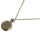 Gift Pocket Watch Quartz Bronze Tone 40cm Colour:Bronze Tone