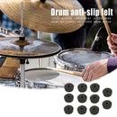 10pcs Drum Kit Cymbal Felt Pads Drum Slices Felt Protection Percussion Part