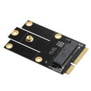 5X(New M.2 NGFF To Mini PCI-E (PCIe+USB) Adapter for M.2 Wifi Bluetooth Wi M9A7)