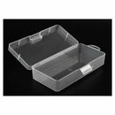 Clear Plastic Jewelry Rectangle Case Box Holder Container 18cm x 8.5cm x 4.