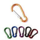 D-Ring Clip Hook Camping Buckles Spring Lock Snap Hook Key Chain Clip