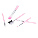 Pro Beauty Makeup Eyebrow Brush Wand Brow Angled Eyelash Double-Ended Brushes FT