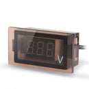 blue LED display digital voltmeter voltmeter Meter Voltage Panel Display O4U6