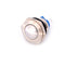 16mm Start Horn Button Momentary Stainless Steel Metal Push Button
