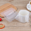 4Pcs Reusable Silicone Stretch Lids Bowl Food Cover Vacuum Wrap Seal Food Cov&+