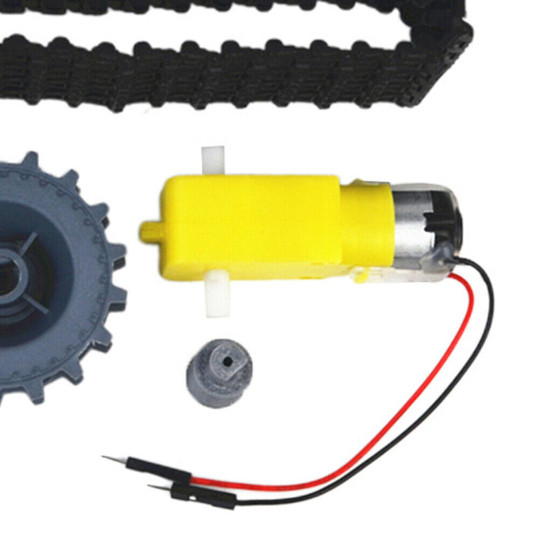 DIY Tank Accessories Set of 40 Section Tank Track Conveyor and Drive Wheels -