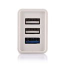 Portable Plug Adapter 3 Ports USB Colorful Travel 5V 2A Quick Charging Charger