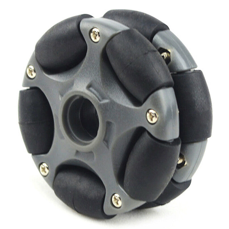 Omni Wheel Robot Tank Vehicle Part For    DIY Robotic Automation, RC Car Rubber