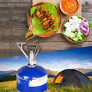 Portable Mini Camping Stove Outdoor Gas Stove Survival Furnace Stove Pocket