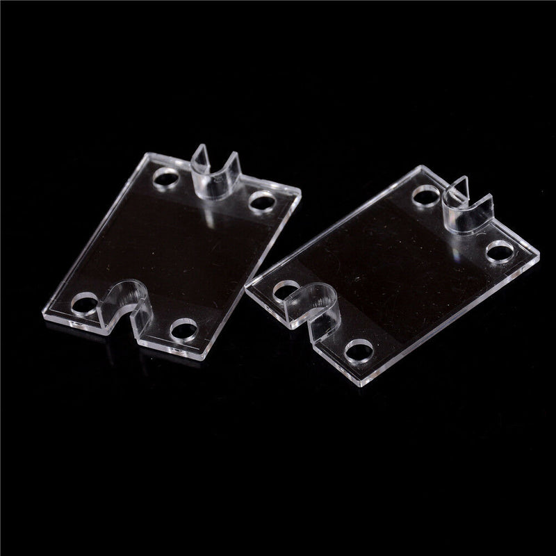 2PCS Single Phase Solid State Relay SSR Safety Cover Clear Plastic CoversB Ew