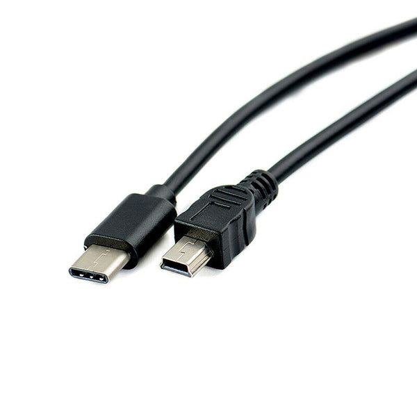 USB Type-c to Mini USB Cable USB-C Male to Mini-B Male Adapter Converter  OZ