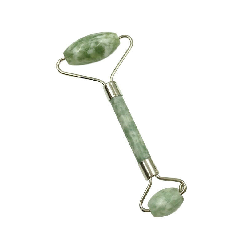 1PCS Natural Facial Beauty Massage Tool Jade Wheel Face Massager Relaxation D9Y9