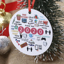 2020 Annual Events Christmas Ornament Decoration Pendant Christmas Ornaments X10