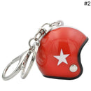 Motorcycle Bicycle Helmet Key Chain Ring Keychain Keyring Key Fob GiftS AU