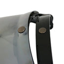 Motorcycle Flip UP Down Plastic Helmet Open Face Shield Visor Lens+Base