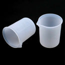 6Pcs Silicone Measuring Cups For 100Ml 10Ml, Diy Glue Tools Cup Making Hand