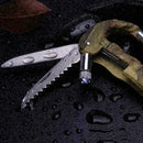 4 In 1 Multifunctional Tool Carabiner Hook Cutter Gear EDC Tool Camping Hot C9F6