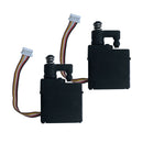 2pcs Servo Steering Gear Replacement Parts for 1/16 Scale High Speed 4WD Remote
